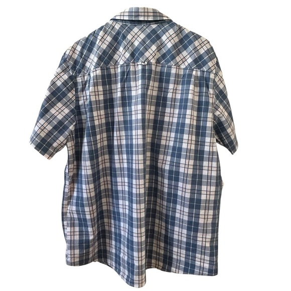 Blue Plaid Men's Shirt by HURLEY XXL - Picture 2 of 8